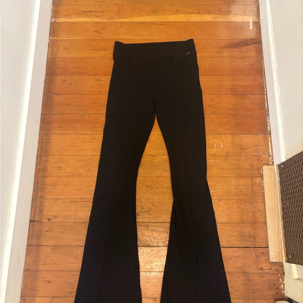 Ermrata x AG Black Flared Pants